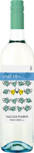 Вино Vale Dos Pombos полусухое белое