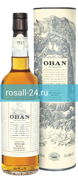 Виски Oban malt, 14 летней выдержки