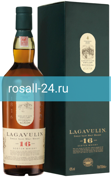 Виски Lagavulin, 16 летней выдержки