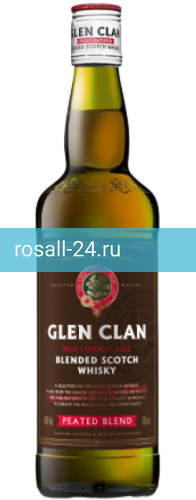 Виски GLEN CLAN Blended Scotch Whisky SMOKY