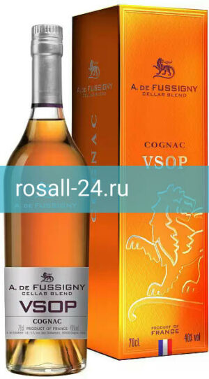 Коньяк Cognac A.de Fussigny Cellar Blend VSOP