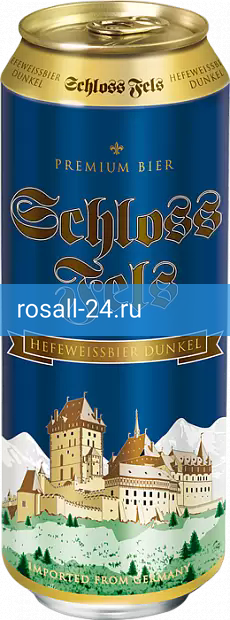 Тёмное пиво SCHLOSSFELS Hefeweizen
