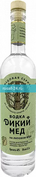 Водка Дикий Мёд на липовом мёде