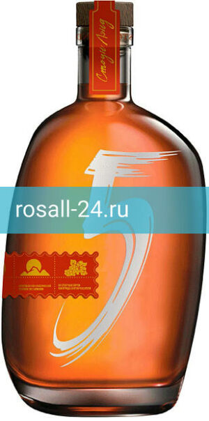 Коньяк Коньяк армянский ординарный «Камень #5» пятилетний Стоун Лэнд